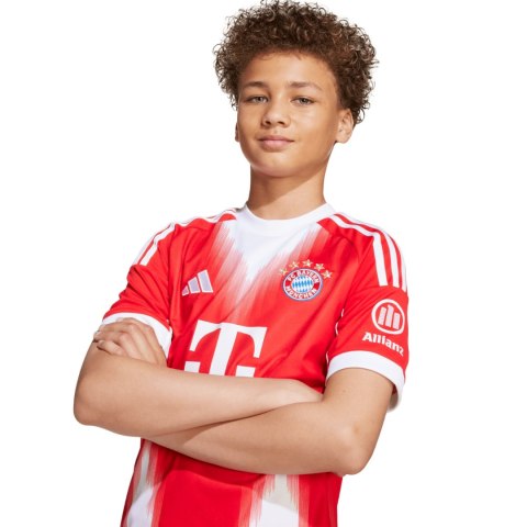 Koszulka dla dzieci adidas FC Bayern 25/26 Home czerwona JN8525 128cm Adidas