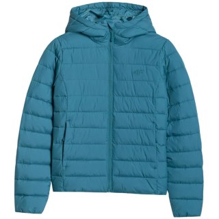 Kurtka damska pikowana 4F F580 morska zieleń 4FWAW25TDJAF580 46S L 4F