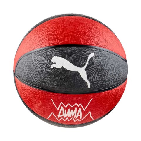 Piłka koszykowa Puma teamJAWS Basketball czerwono-czarna 84688 02 7 Puma