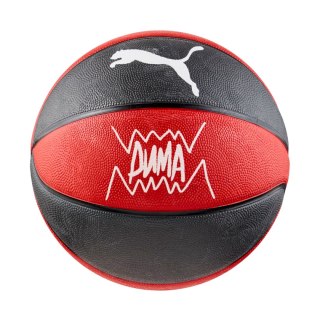 Piłka koszykowa Puma teamJAWS Basketball czerwono-czarna 84688 02 7 Puma