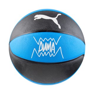 Piłka koszykowa Puma teamJAWS Basketball niebiesko-czarna 84688 01 7 Puma