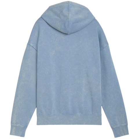 Bluza damska Puma ESS Elevated Relaxed Wash Hoodie niebieska 688103 34 L Puma