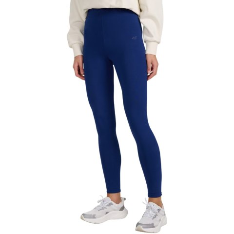 Legginsy damskie 4F CAS F195 granatowe 4FWMM00TTIGF195 031S S 4F