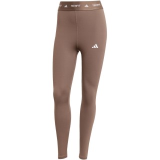 Legginsy damskie adidas Techfit 7/8 brązowe JW5181 M Adidas