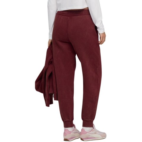 Spodnie damskie Puma ESS Elevated Comfort Wash Sweatpants bordowe 688104 96 XL Puma