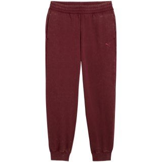 Spodnie damskie Puma ESS Elevated Comfort Wash Sweatpants bordowe 688104 96 M Puma
