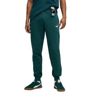 Spodnie męskie Puma ESS no.1 Logo Sweatpants FL zielone 682607 75 S Puma