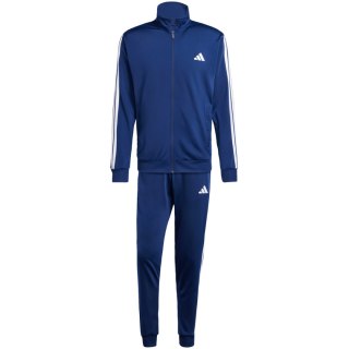 Dres męski adidas Sportswear Basic 3-Stripes niebieski JI8859 S Adidas