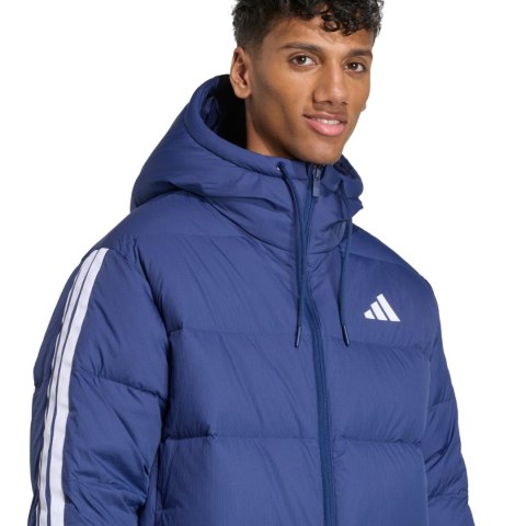 Kurtka męska adidas Ess 3S P D HD J granatowa JX7799 S Adidas