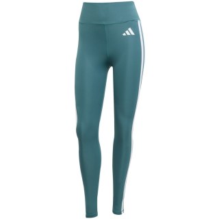 Legginsy damskie adidas Optime Essentials 3-Stripes 7/8 zielone JY2152 XL Adidas