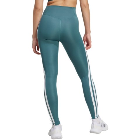 Legginsy damskie adidas Optime Essentials 3-Stripes 7/8 zielone JY2152 XL Adidas