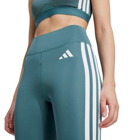 Legginsy damskie adidas Optime Essentials 3-Stripes 7/8 zielone JY2152 XL Adidas