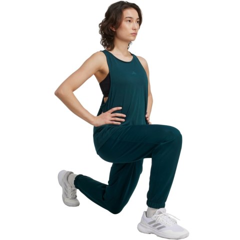 Spodnie damskie adidas Yoga Essentials zielone JY2812 XL Adidas