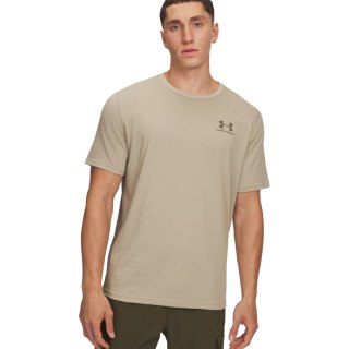 Koszulka męska Under Armour Sportstyle LC SS beżowa 1326799 302 M Under Armour