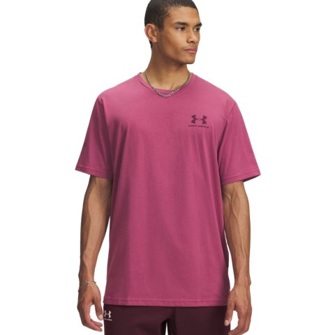 Koszulka męska Under Armour Sportstyle LC SS różowa 1326799 659 M Under Armour
