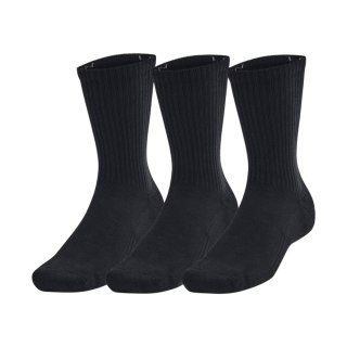 Skarpety Under Armour TC 3pk Crew czarne 1386311 001 M Under Armour
