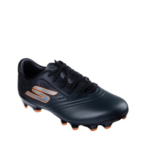 Buty piłkarskie Skechers Razor 1.5 Academy FG czarno-pomarańczowe 252015 BKOR 43 Skechers