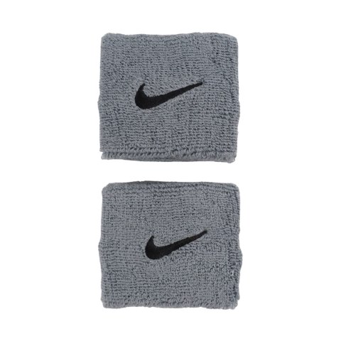 Frotki na rękę Nike Swoosh Wristbands 2 szt. szare N1012405005OS Nike