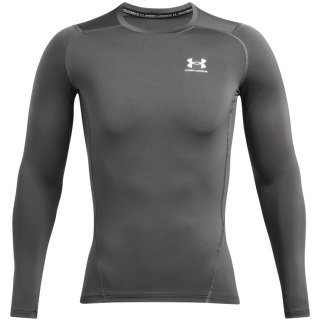 Koszulka męska Under Armour HG Armour Comp LS szara 1361524 025 2XL Under Armour