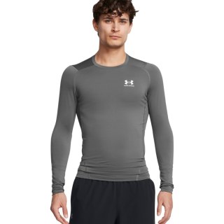 Koszulka męska Under Armour HG Armour Comp LS szara 1361524 025 XL Under Armour