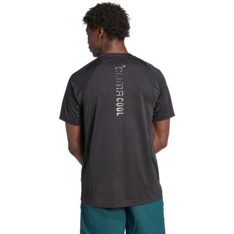 Koszulka męska adidas Tech Apparel Climacool Tech App Tee czarna KB9735 L Adidas