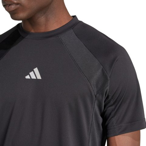 Koszulka męska adidas Tech Apparel Climacool Tech App Tee czarna KB9735 L Adidas