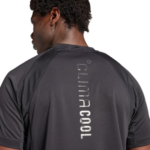 Koszulka męska adidas Tech Apparel Climacool Tech App Tee czarna KB9735 L Adidas