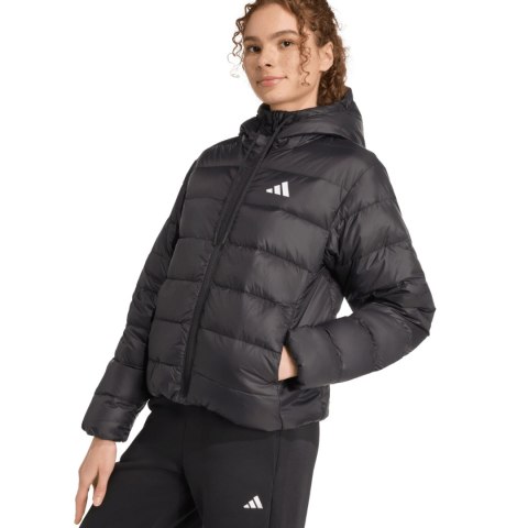 Kurtka damska adidas Essentials Climawarm Light Down Hoodie czarna KC1580 L Adidas
