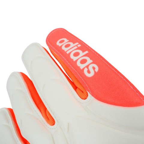Rękawice bramkarskie adidas Copa League biało-pomarańczowe JN5343 10,5 Adidas teamwear