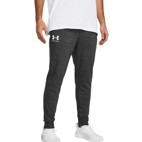 Spodnie męskie Under Armour Rival Terry Jogger szare 1380843 025 S Under Armour