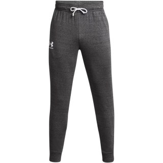 Spodnie męskie Under Armour Rival Terry Jogger szare 1380843 025 S Under Armour