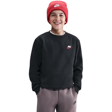 Bluza dla dzieci Nike Sportswear Club Fleece czarna FD3006 012 L Nike