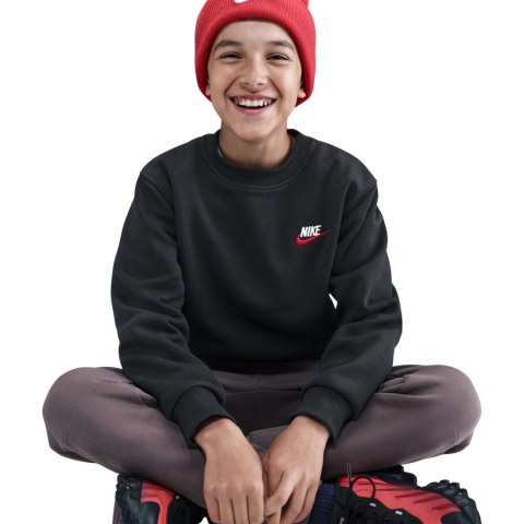 Bluza dla dzieci Nike Sportswear Club Fleece czarna FD3006 012 L Nike