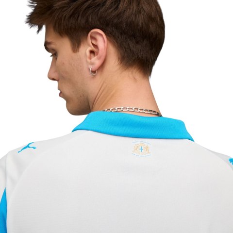 Koszulka męska Puma Olympique Marsylia Home Jersey Replica biała 779801 01 L Puma