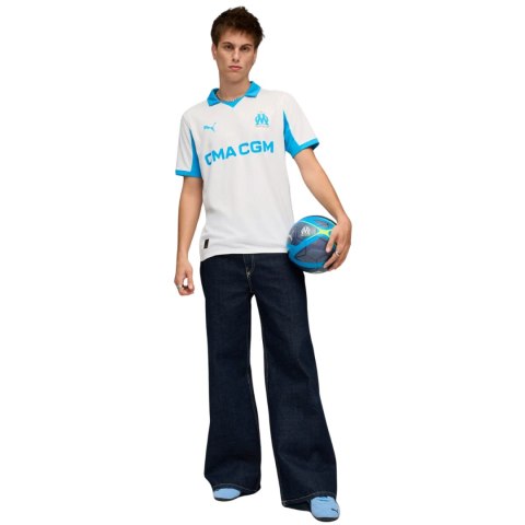 Koszulka męska Puma Olympique Marsylia Home Jersey Replica biała 779801 01 L Puma