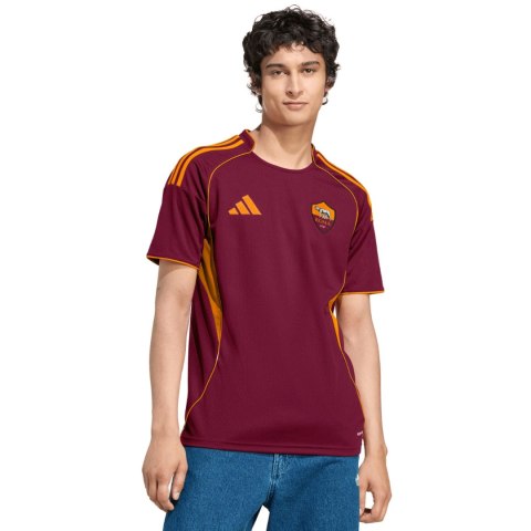 Koszulka męska adidas AS Roma 25/26 Home bordowa JP4184 S Adidas