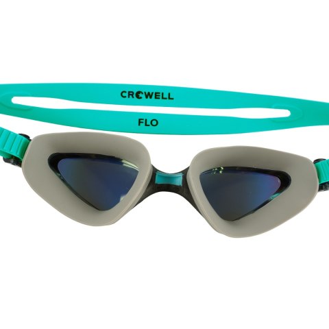 Okulary pływackie Crowell GS20 Flo Mirror szaro-zielone Crowell