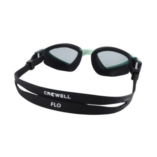 Okulary pływackie Crowell GS20 Flo zielono-czarne Crowell