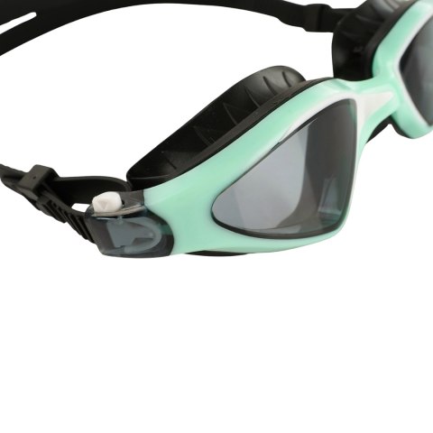 Okulary pływackie Crowell GS20 Flo zielono-czarne Crowell