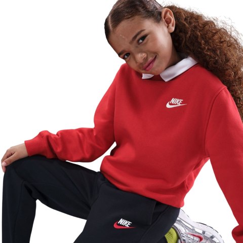 Spodnie dla dzieci Nike Sportswear Club Fleece czarne FD3008 015 L Nike