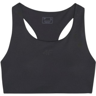 Stanik sportowy 4F F213 głęboka czerń 4FWMM00USBAF213 20S XL 4F