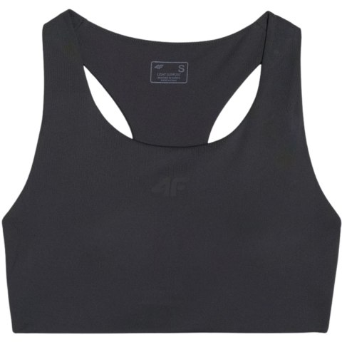 Stanik sportowy 4F F213 głęboka czerń 4FWMM00USBAF213 20S XL 4F