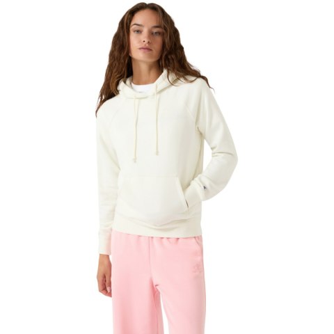 Bluza damska Champion Hooded Sweatshirt kremowa 118160 WW049 S Champion