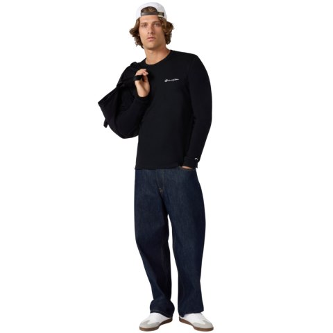 Koszulka męska Champion Longsleeve Tee czarna 221799 KK001 S Champion