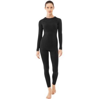 Bielizna termoaktywna damska Viking Gaja Lady Set czarna 500-27-5512-0900 S Viking