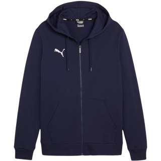 Bluza dla dzieci Puma teamGoal Casuals Hooded granatowa 658596 06 164cm Puma