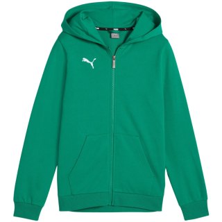 Bluza dla dzieci Puma teamGoal Casuals Hooded zielona 658596 05 164cm Puma