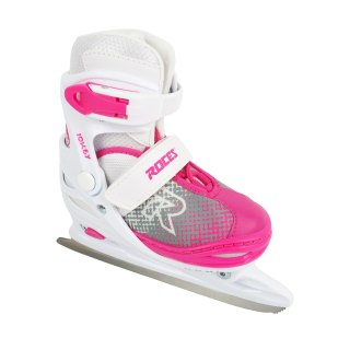 Łyżwy Roces Jokey Ice X biało-różowe 450746 001 26-29 Roces