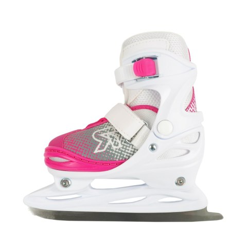 Łyżwy Roces Jokey Ice X biało-różowe 450746 001 30-33 Roces