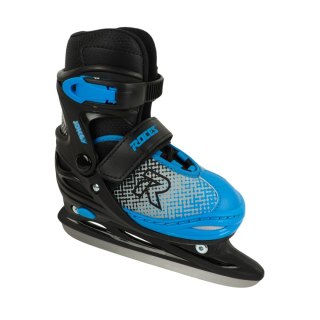 Łyżwy Roces Jokey Ice X czarno-niebieskie 450745 001 26-29 Roces